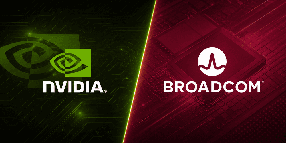 Jediný medvěd na Wall Street radil prodat Nvidii a koupit Broadcom. Po dvou měsících to vypadá úplně jinak