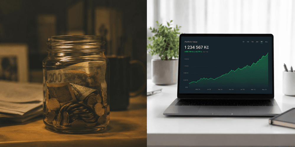 Rozdíly ve zvycích průměrného Čecha vs. finančně gramotného člověka. Čísla mluví za vše