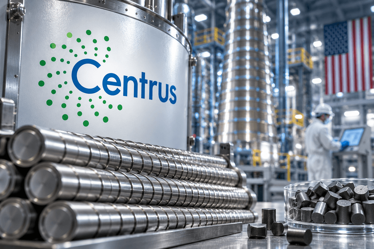 Akcie Centrus ztratila 70 %. Firma přitom sedí na 2,3 miliardy dolarů a jako jediná v USA vyrábí palivo pro nové reaktory