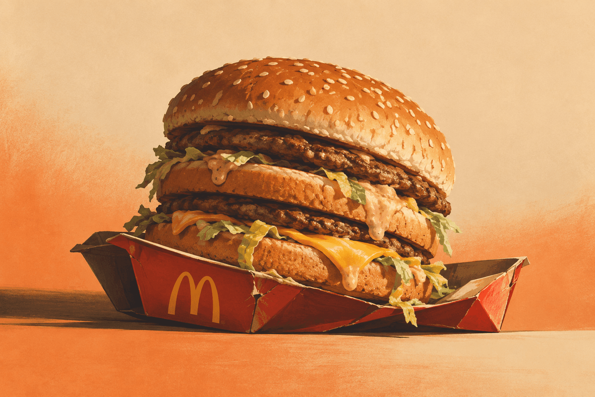 McDonald's prožívá nejhorší rok od roku 2002. Za propad o 30 % může drahý Big Mac