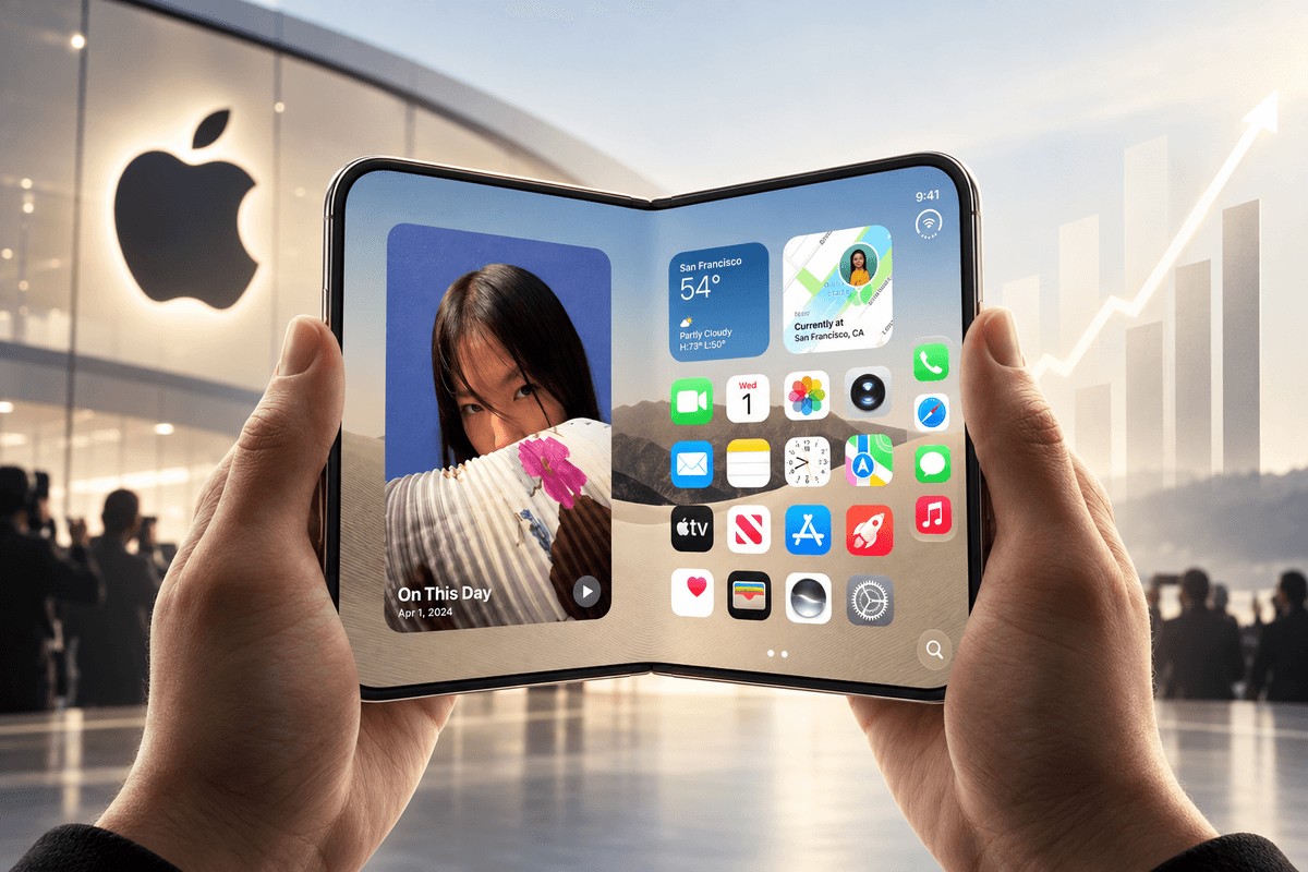 Apple představil skládací iPhone, analytici Morningstar okamžitě zvedli férovou cenu akcie