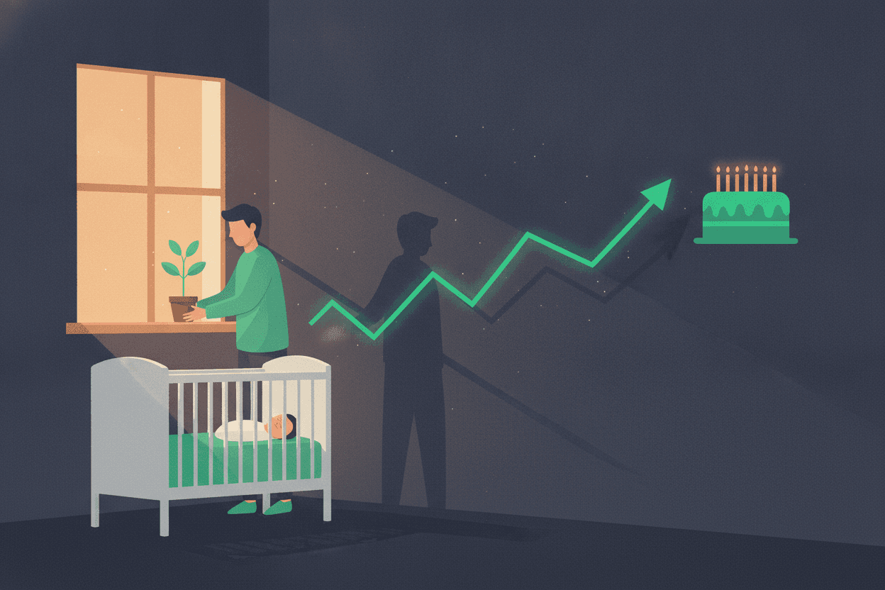 Kolik naspoříte dítěti do 18 let, když začnete investovat hned po narození?
