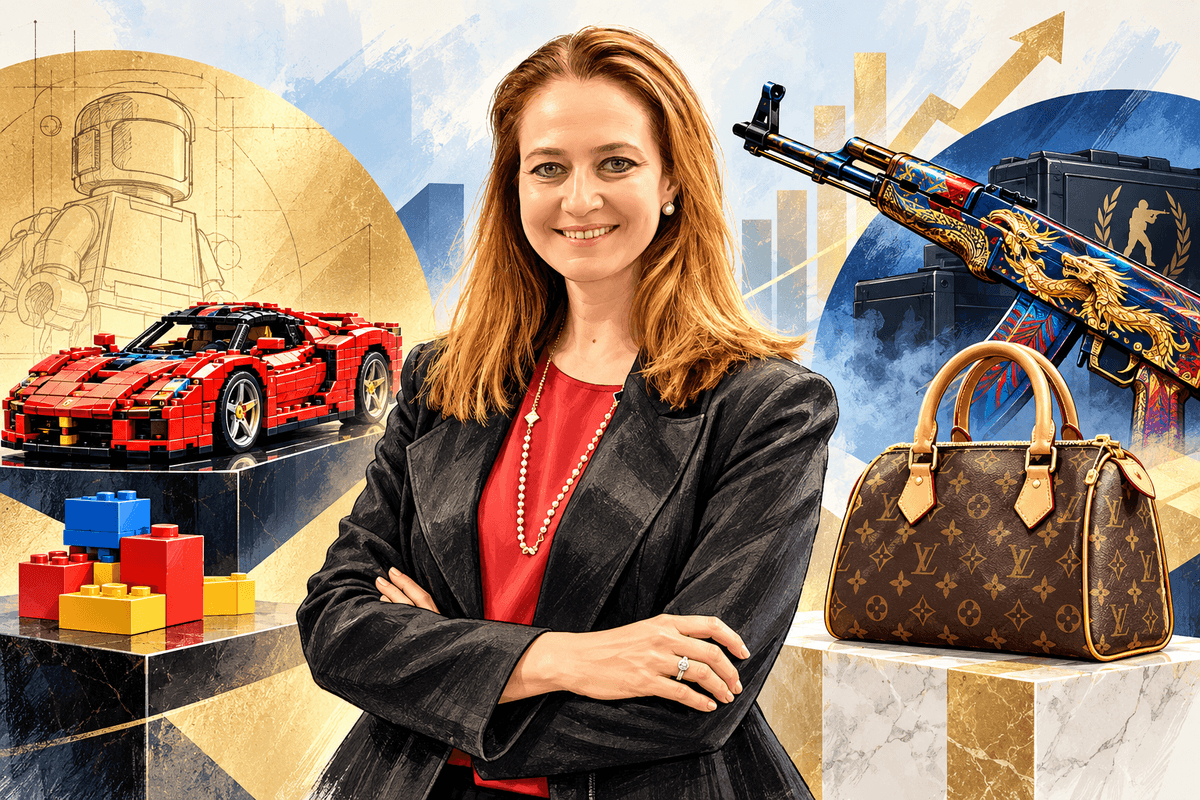 „Skiny z Counter-Striku jsou jako kabelky Louis Vuitton,“ říká ekonomka. Spočítala, že vynášely 41 % ročně