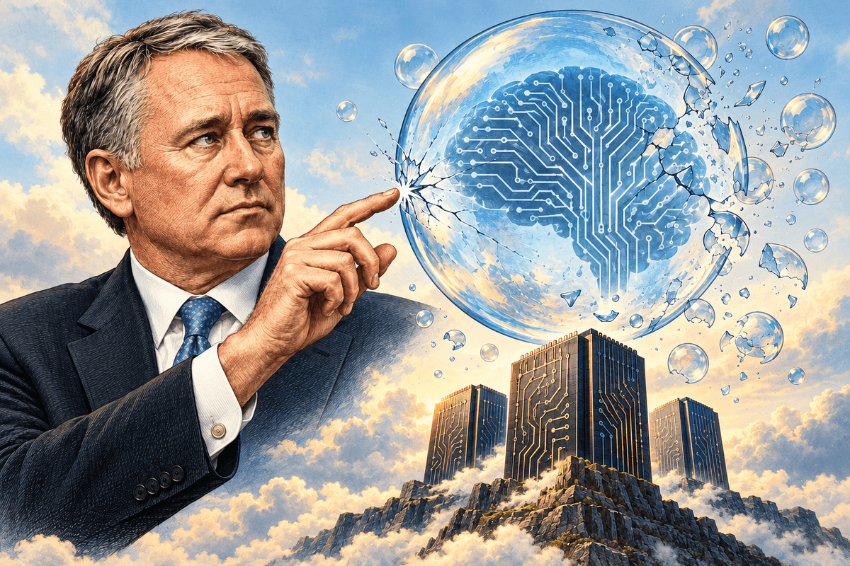 AI je téměř jistě bublina, přeživší firmy ale povedou trh desítky let, říká miliardář Ken Griffin
