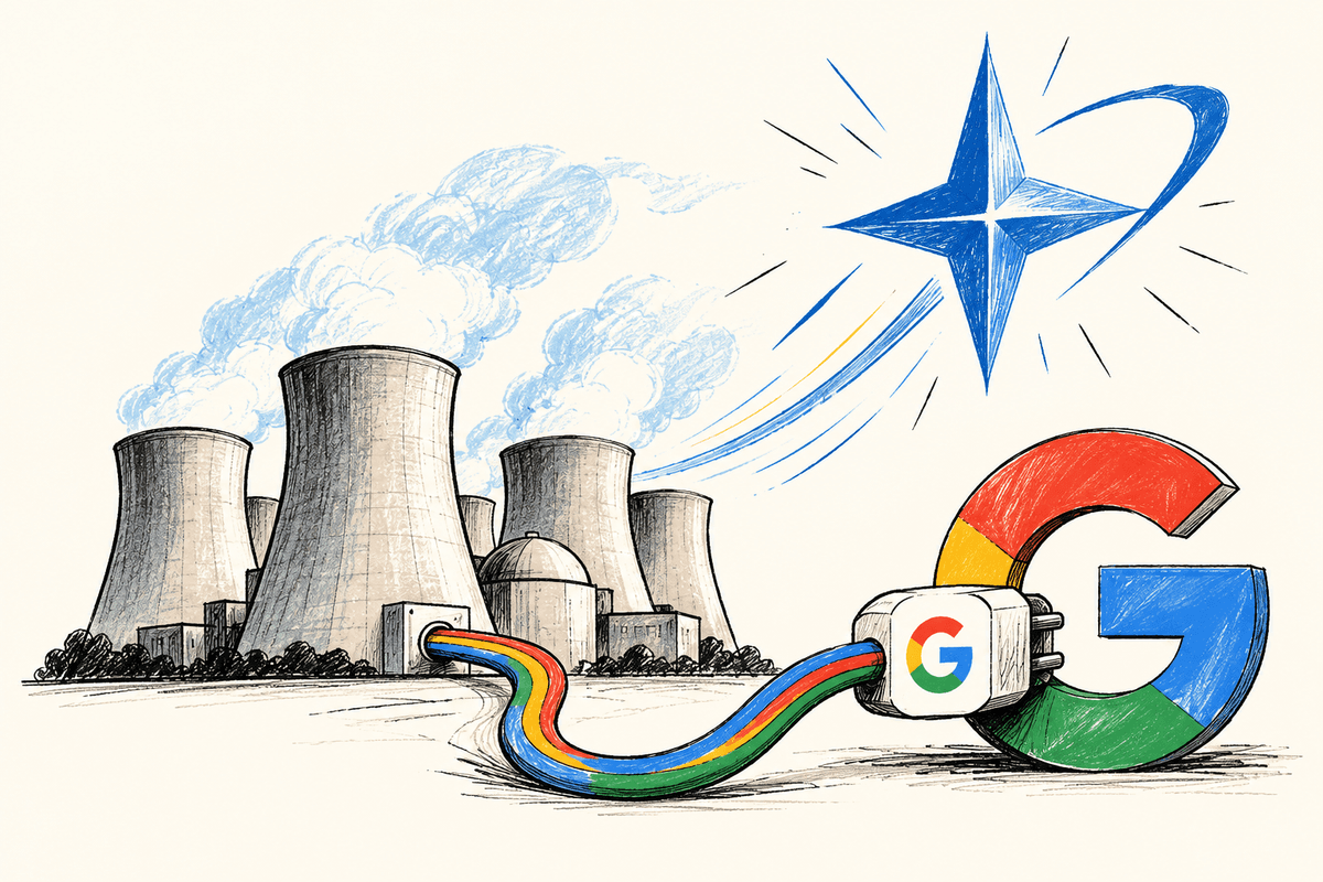 Google si na 20 let koupil elektřinu z jedenácti jaderných reaktorů. Akcie Constellation vyletěly o 13 %