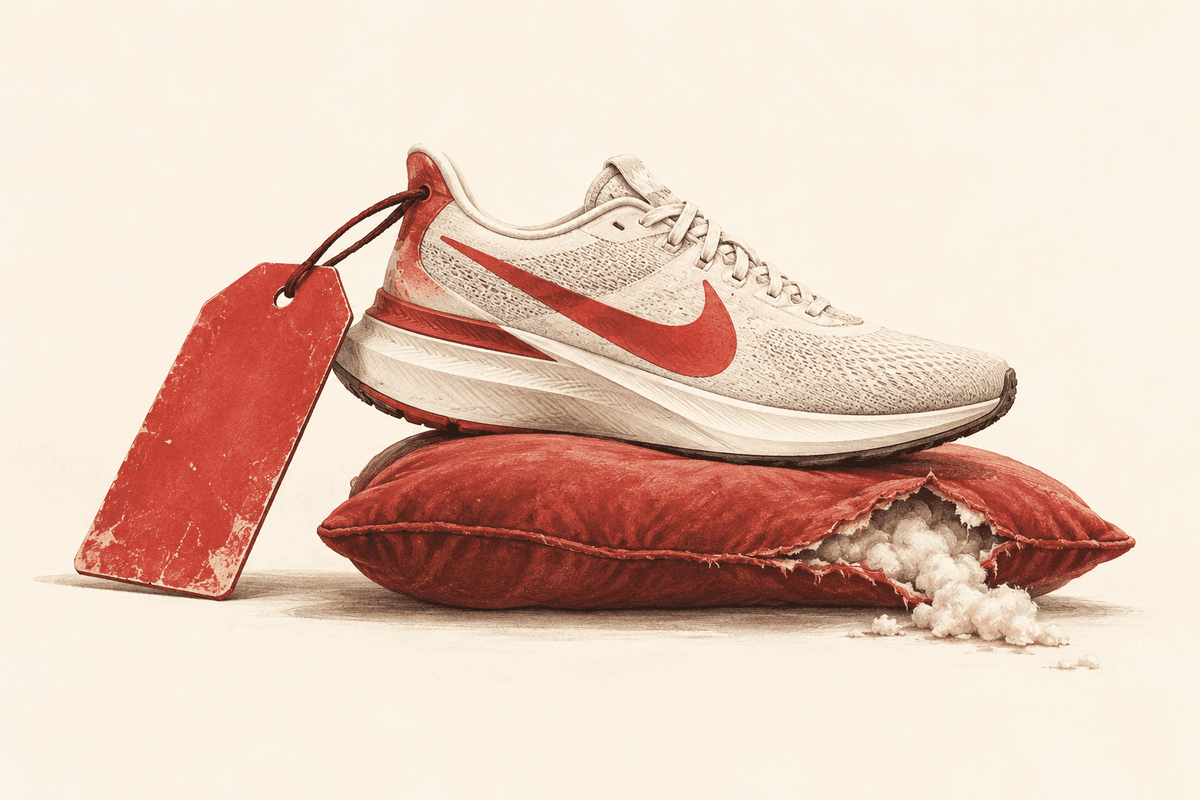 Akcie Nike jsou nejlevnější od roku 2013. Dividenda nese 5 %, firma ji ale letos ze zisku nepokryje