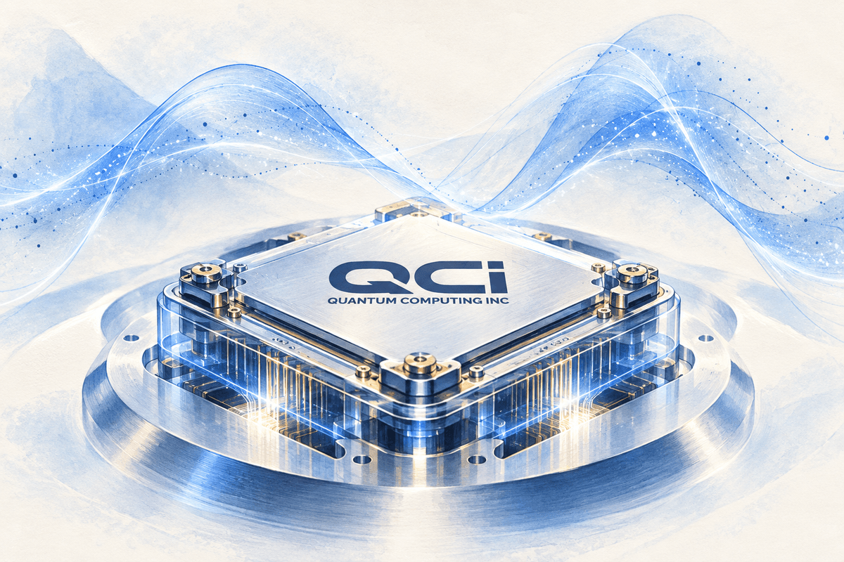Akcie Quantum Computing ztratila 68 %. Firma přitom sedí na 1,3 miliardy dolarů a na úrocích vydělá víc než prodejem