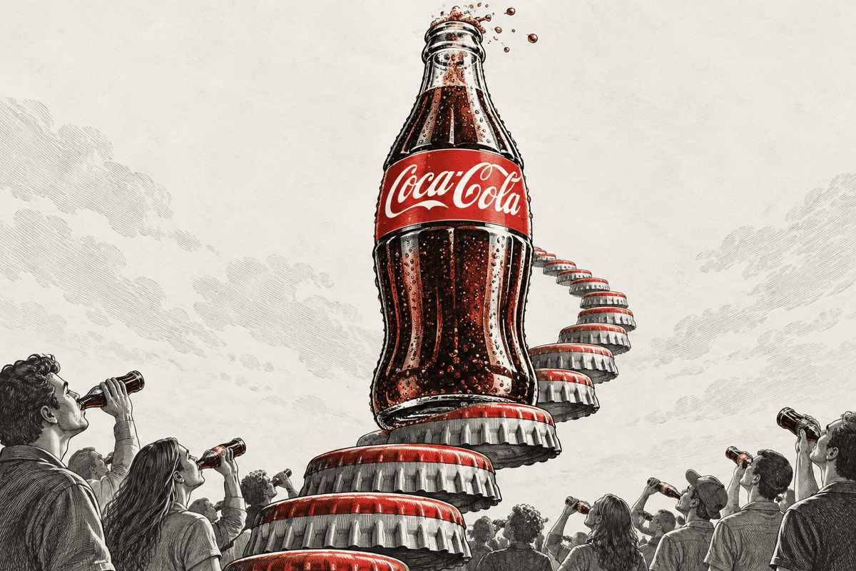 Lidé pijí nejvíc Coly za 17 let. Akcie Coca-Coly jsou na historickém maximu a dividenda roste 64. rok v řadě