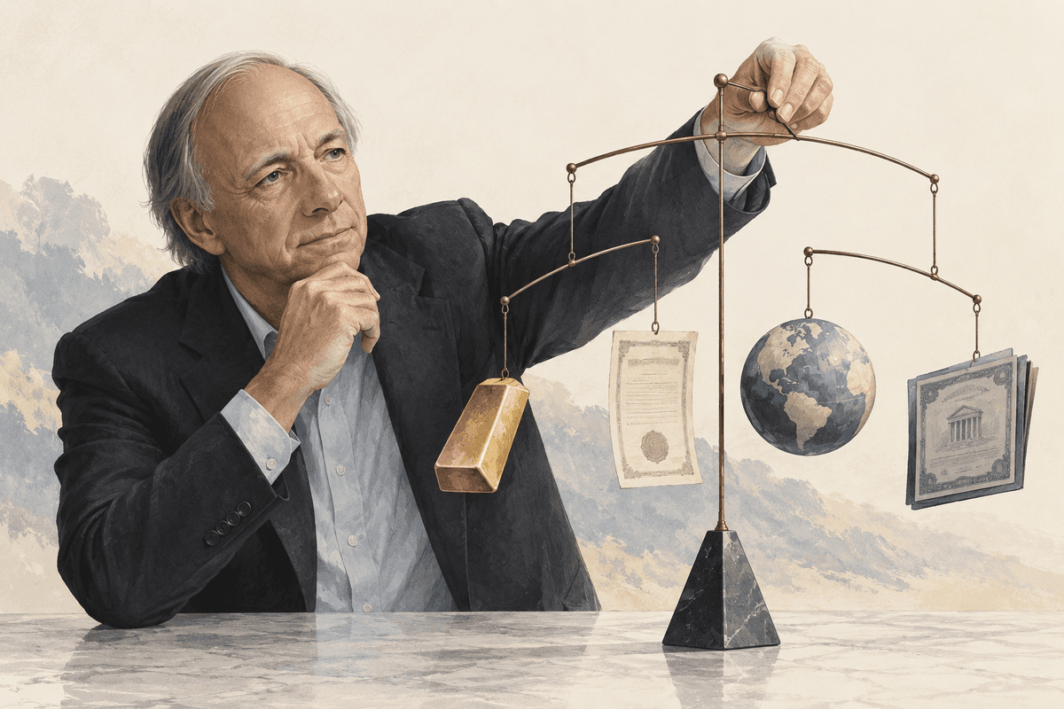 Pět akcií v portfoliu vás ochrání stejně jako tisíc. Ray Dalio vysvětluje, kde dělají investoři chybu