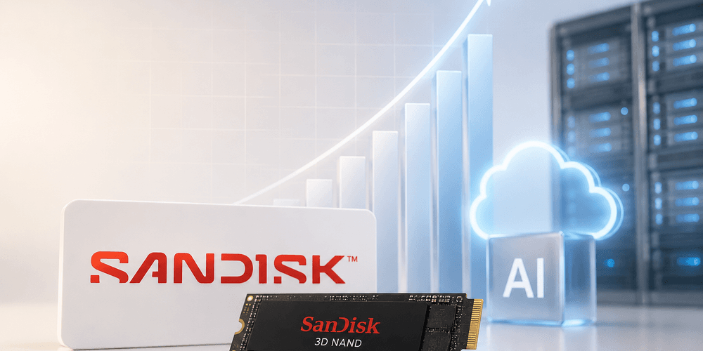 Sandisk vydělal investorům 5 900 % za rok a půl. Teď přichází zkouška, jestli paměťový boom vydrží