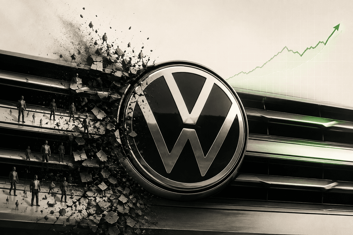 Je rozhodnuto! Volkswagen propustí 100 tisíc lidí, akcie rostou o 7 %