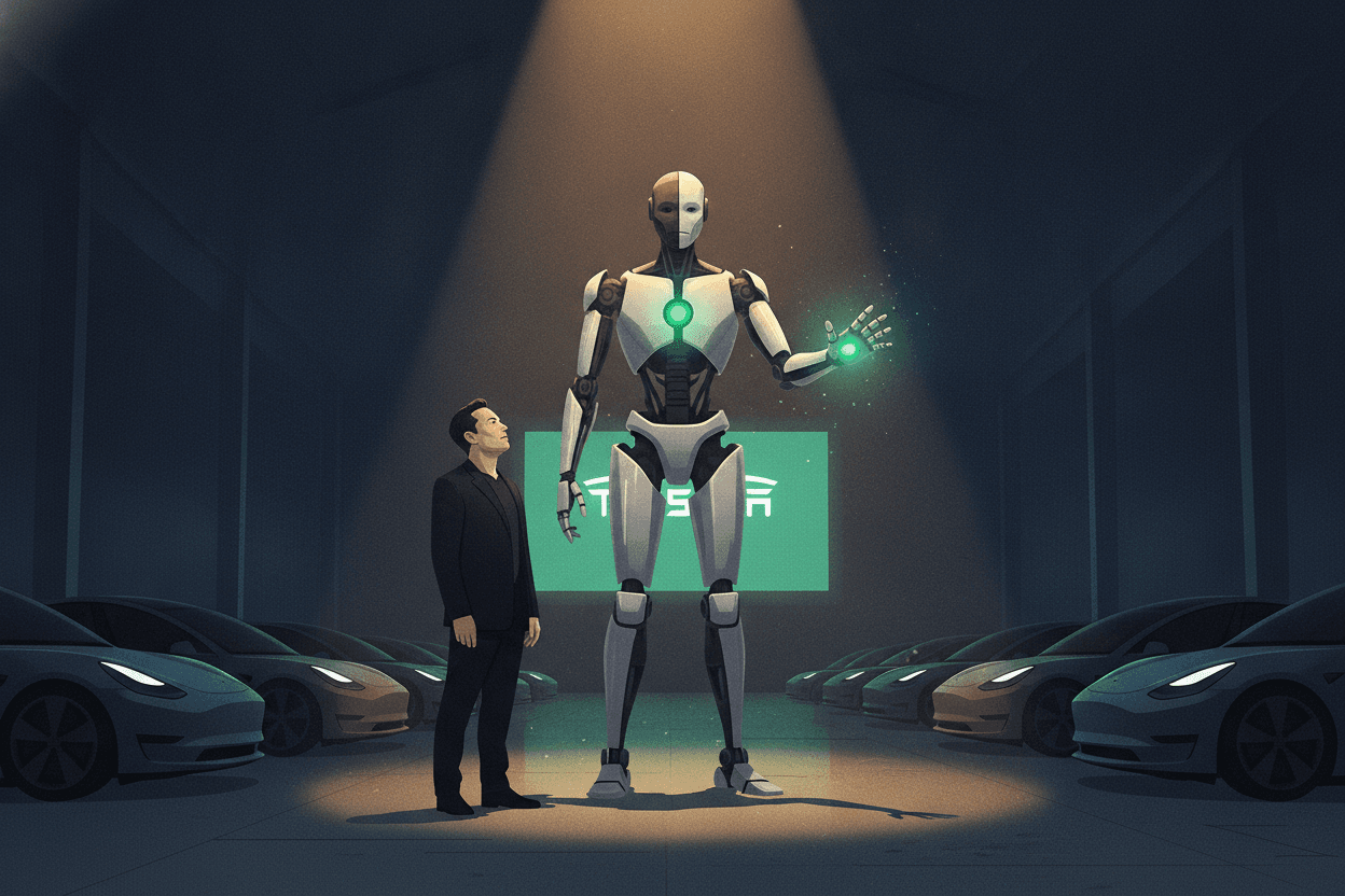Musk: 80 % hodnoty Tesly bude z robotů Optimus, ne z aut