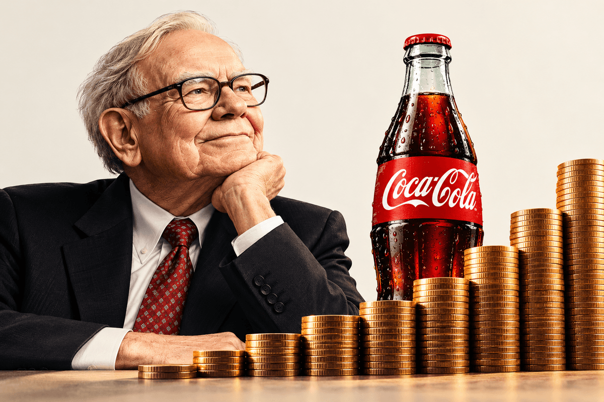 Buffett koupil akcie Coca-Coly za 1,3 miliardy dolarů, dnes z nich bere přes 700 milionů dolarů dividend ročně