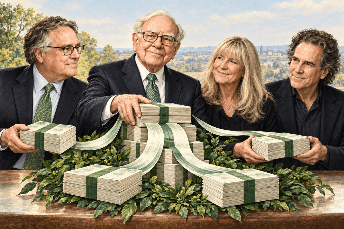 Buffettovy děti mají rozdat 150 miliard dolarů do roku 2034. Syn Peter: nikdo by neměl mít miliardy