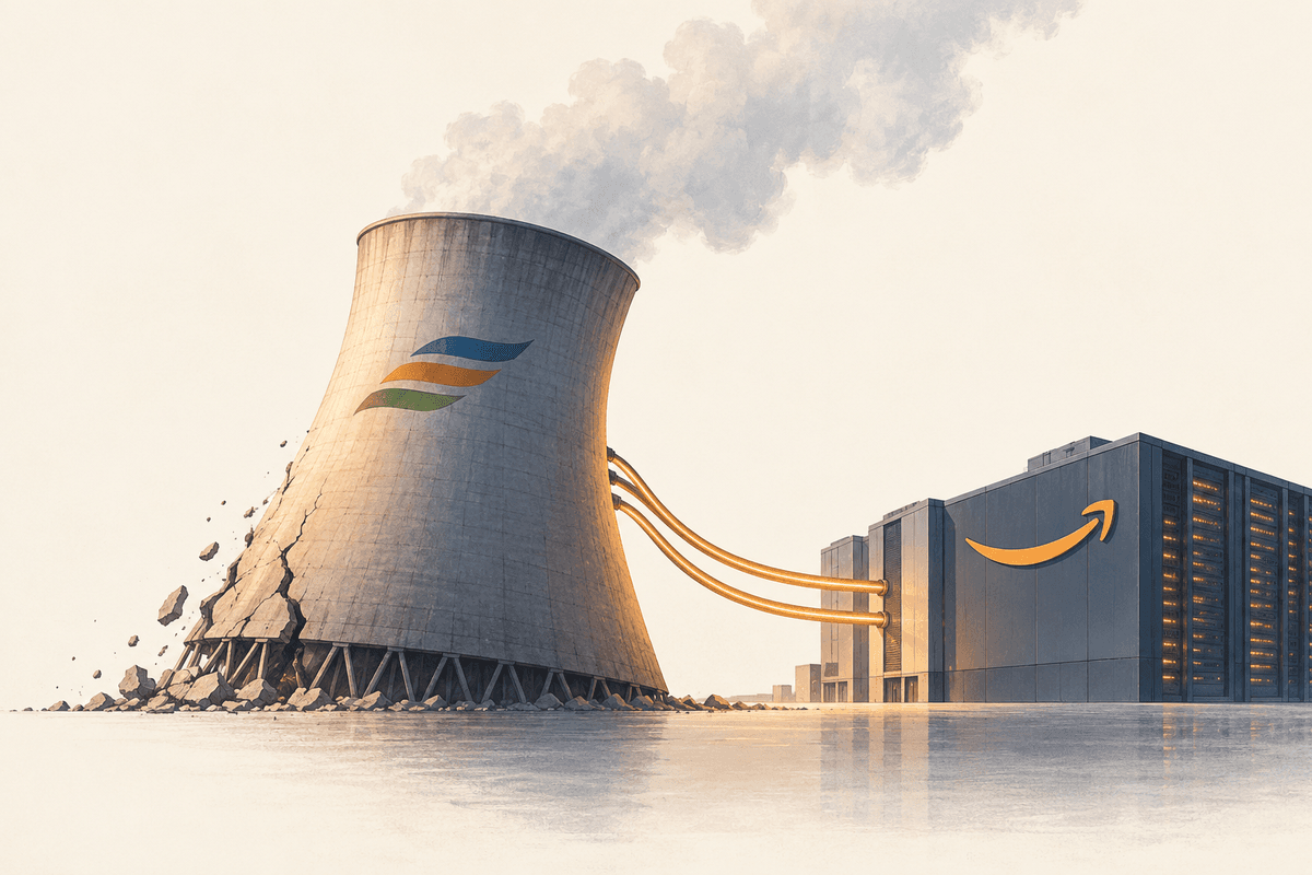 Akcie Constellation Energy letos ztratila 28 %. Firma přitom získala Amazon na 20 let a zvýšila výhled zisku
